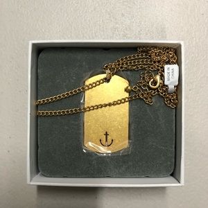 Necklace with anchor on it things remembered new
